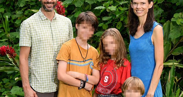 Ebola: Lékař Patrick LaRochelle s rodinou v Kongu.