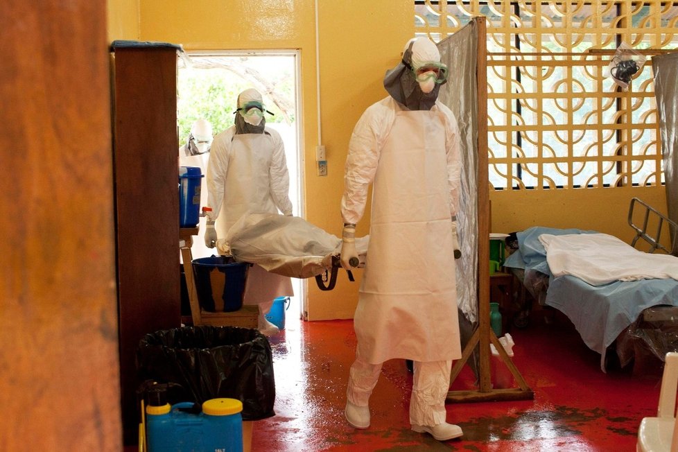 Virus ebola se přenáší kontaktem mezi lidmi, konkrétně při styku s tělesnými tekutinami nemocného. U mrtvol stačí pouhý dotyk jeho kůže.