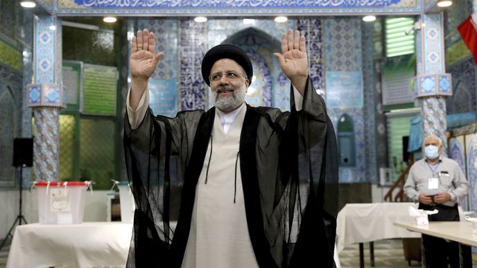 Íránský prezidentských Ebráhím Raísí.