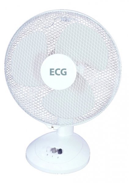 ECG FT 23 - Klasický stolní ventilátor s průměrem 23 centimetrů. Cena: od 348 Kč