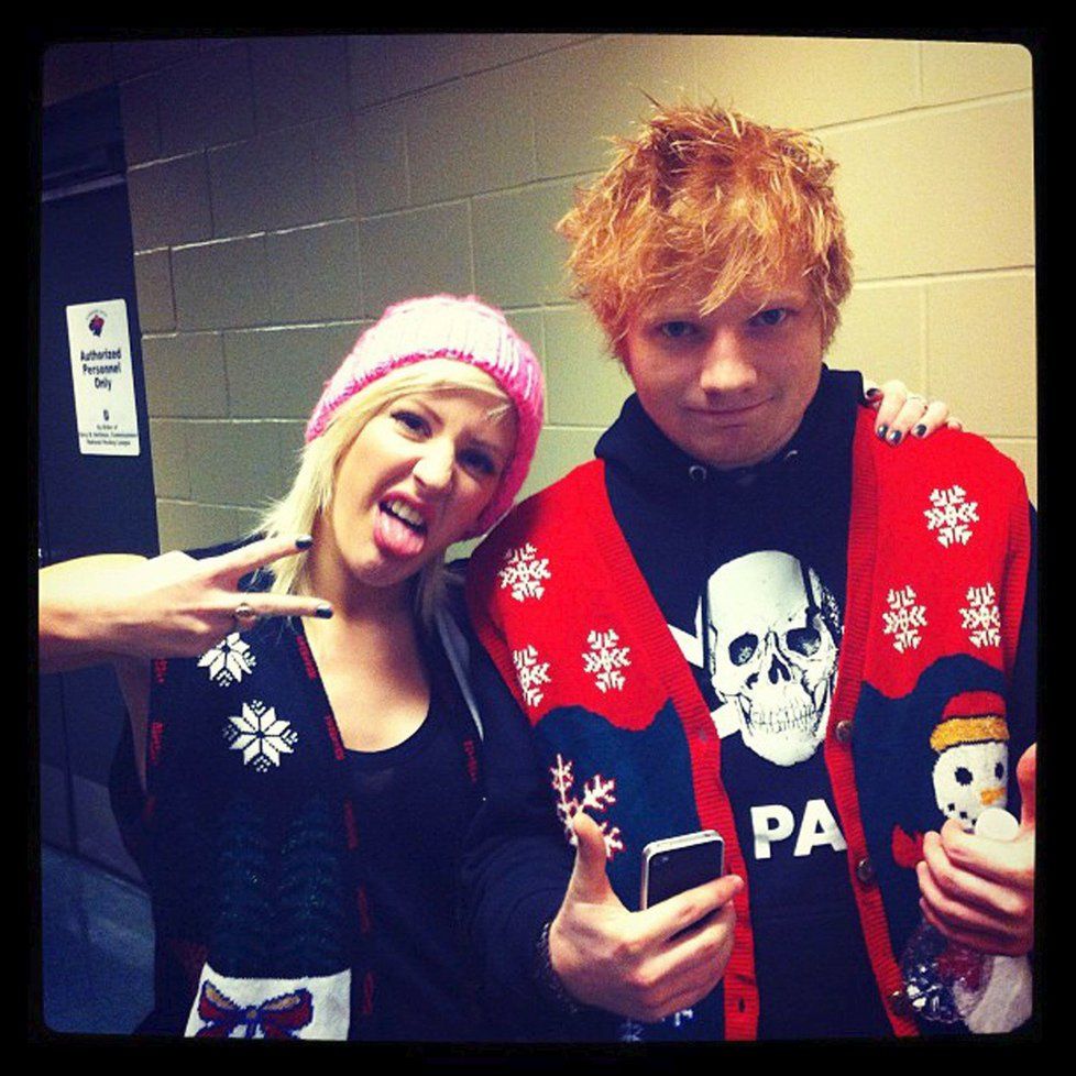 Ed Sheeran a Ellie Gouldingová