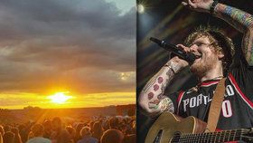 Ed Sheeran vystoupil v Letňanech. Podle pořadatelů na jeho koncert zamířilo 80 tisíc návštěvníků.
