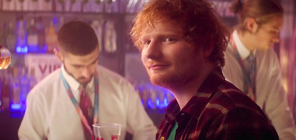 Ed Sheeran ve filmu Dítě Bridget Jonesové