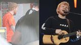 Ed Sheeran v Praze: Bydlí jako král, ale skočil si "začutat" jako malý kluk