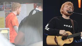 Ed Sheeran v Praze: Bydlí jako král, ale skočil si "začutat" jako malý kluk