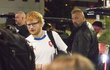 Ed Sheeran odletěl z Prahy 