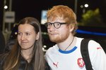 Ed Sheeran odletěl z Prahy