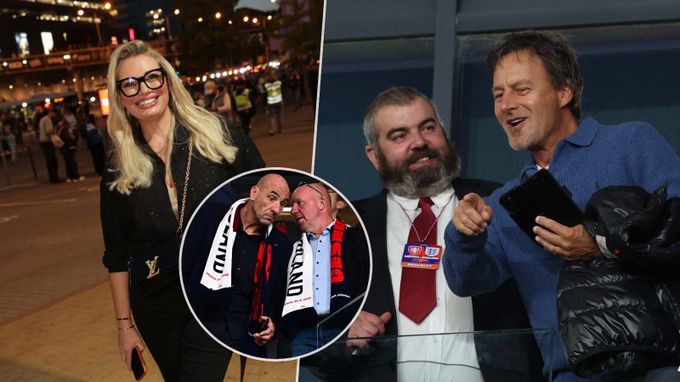 Celebrity na Anglii v Edenu: Borhyová, Habera i fotbalové legendy Celebrity na Anglii v Edenu: Borhyová, Habera i fotbalové legendy