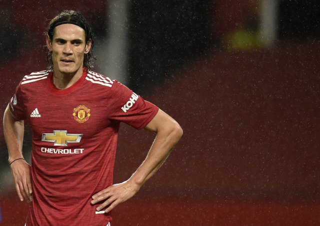 Edinson Cavani po bezbrankové remíze Manchesteru United s Chelsea