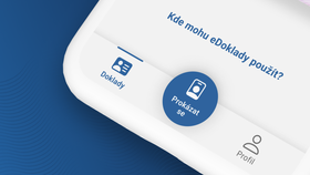 Aplikace eDoklady, kam lze nahrát svou občanku a mít ji v mobilu.
