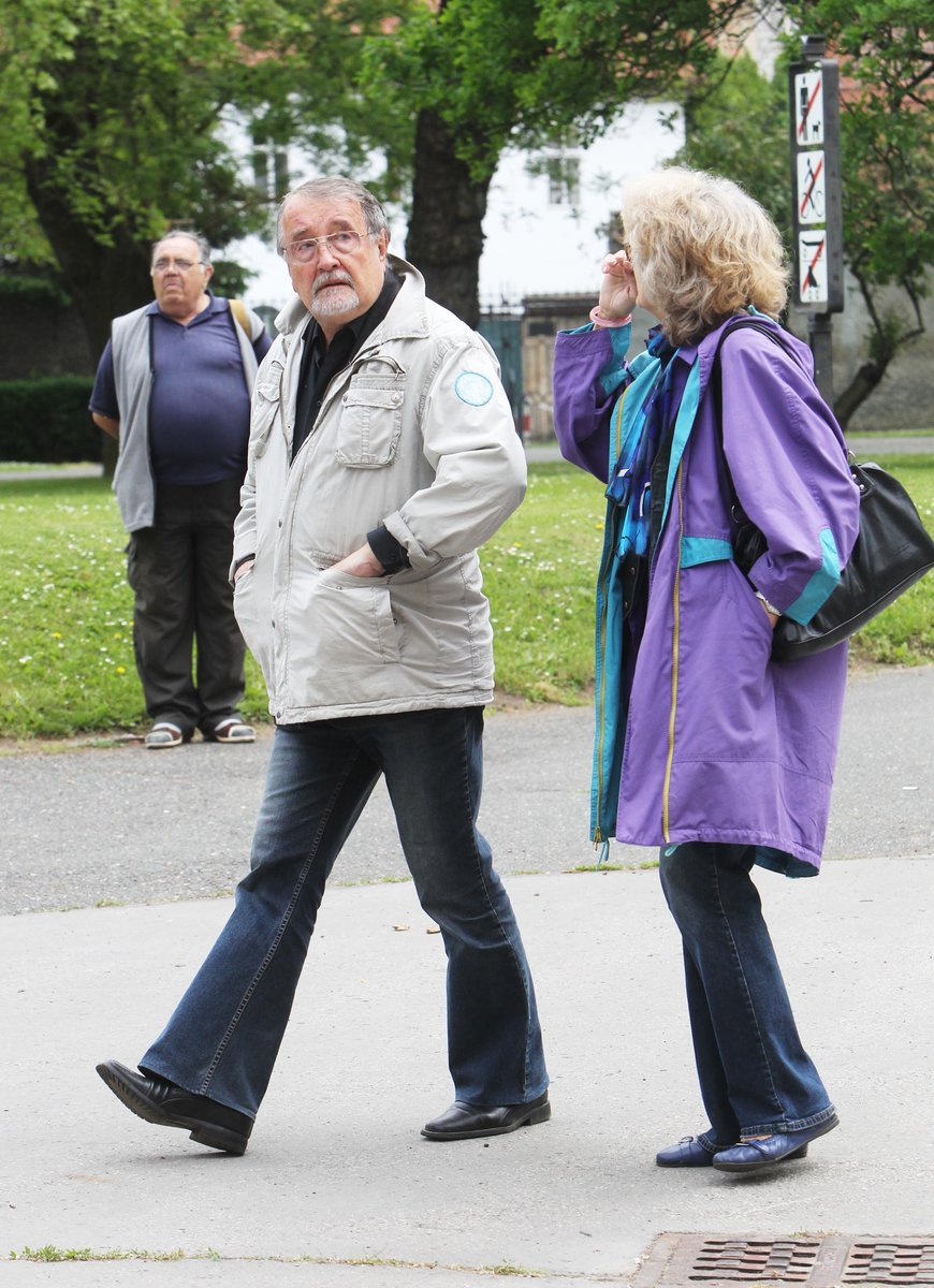 Eduard Hrubeš a manželka Blanka