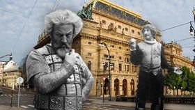 Eduard Vojan byl ve své době nejuznávanějším českým divadelním hercem. V Praze se po něm jmenují malebné sady na Malé Straně.