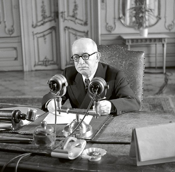 Edvard Beneš v prezidentském úřadu