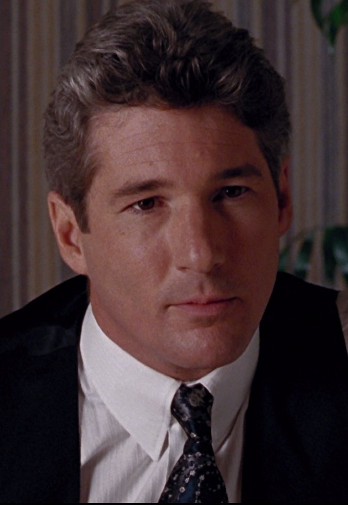 Richard Gere jako Edward Lewis.