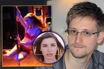 Bývalý technik Edward Snowden podlehl krásám sličné tanečnice u tyče