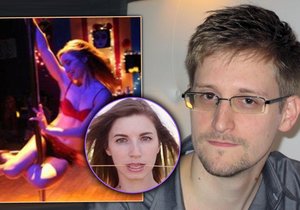 Bývalý technik Edward Snowden podlehl krásám sličné tanečnice u tyče