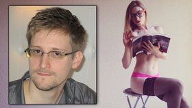 Snowden žije ve svém ruském exilu se sexy přítelkyní.