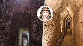 Pod chrámovým komplexem Taposiris Magna archeologové našli tunel, který by mohl vést k hrobce slavné Kleopatry.