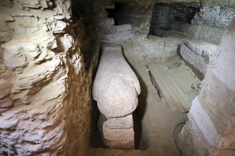 V šachtě se ukrývaly desítky mumií
