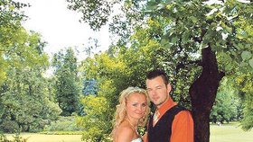 Svatba Petra a Moniky v roce 2007