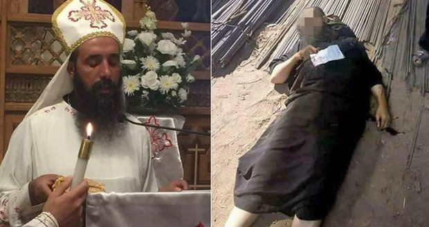 Útočník ubodal kněze, který přijel do Káhiry. Zranil i dalšího duchovního