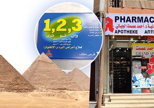 Češi si vozí z Egypta léky na předpis (ilustrační foto).