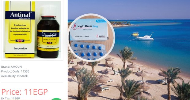Dovolenkáři si v Egyptě volně kupují léky, které by u nás byly na předpis.