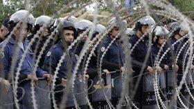 V Libanonu policie hlídá demonstranty