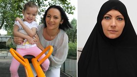 Zahalená do islámského závoje si matka dojela pro svou unesenou dceru