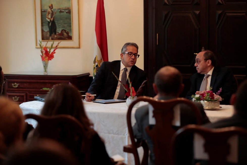 Egyptský ministr cestovního ruchu Chálid Ananí bude usilovat o zařazení Egypta na seznam bezpečných destinací. (30. 8. 2020)