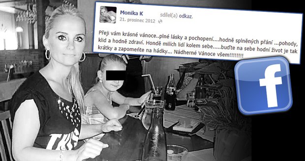 Otrávená Češka Monika K. (†36): Napsala tajemný vzkaz a za 222 dní zemřela i s dcerou