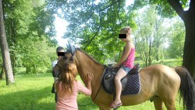 Klárka (†8) milovala jízdu na koni