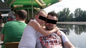 Petr se zesnulou dcerkou Klárkou (†8), foto také pochází z Facebooku