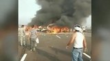Hrozivá nehoda v Egyptě: 32 mrtvých po srážce aut, další desítky lidí jsou zraněny