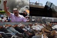 V Egyptě vyhlásili výjimečný stav: Při demonstracích zemřelo více jako sto lidí!
