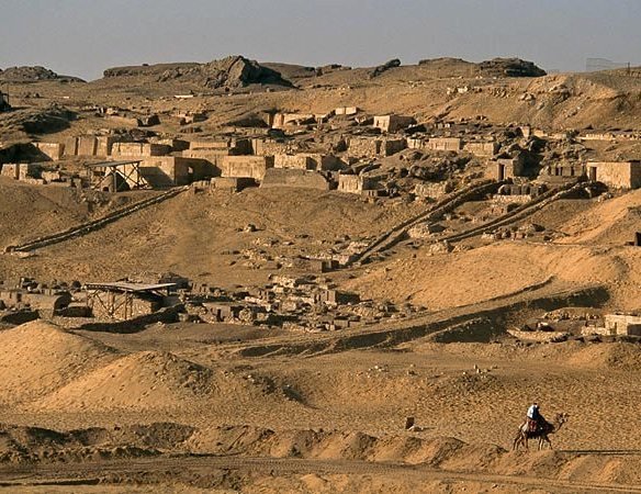 Hřbitov dělníků, kteří stavěli pyramidy v Gíze, je od roku 2017 otevřen veřejnosti.