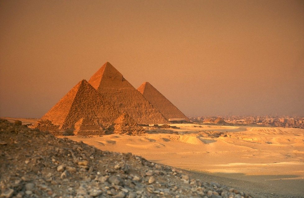 Pyramidy v Egyptě