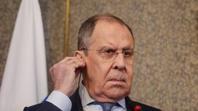 Sergej Lavrov v Egyptě.