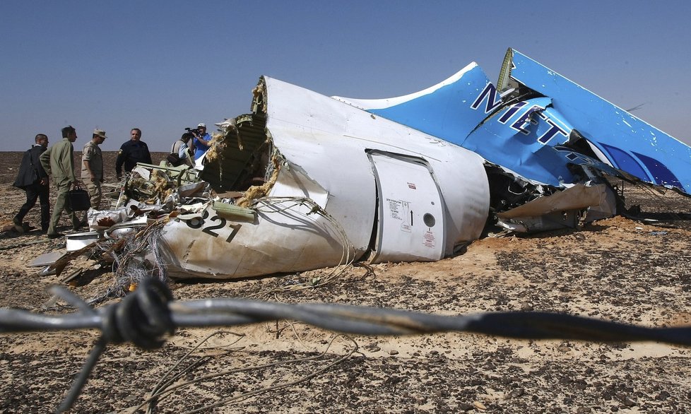 Říjen 2015: Bombový atentát na ruský Airbus A321 (224 obětí).