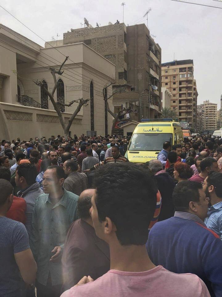 Teroristický útok na křesťany v Egypstké Tantě