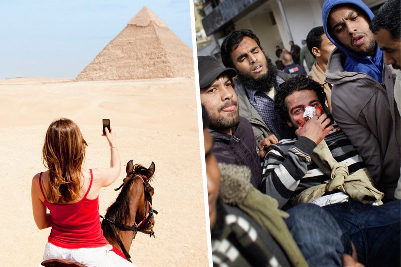 Zatímco si turisti v některých oblastech Egypta užívají dovolenou, v jiných částech země umírají denně lidé