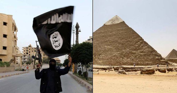 Bombu u egyptských pyramid nastražil Islámský stát