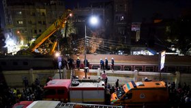 Děsivá nehoda v Egyptě. Vykolejený vlak se převrátil, úřady hlásí minimálně dva mrtvé
