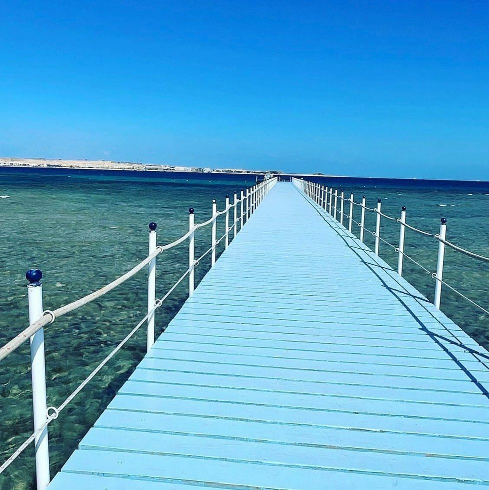 Letovisko Hurghada.