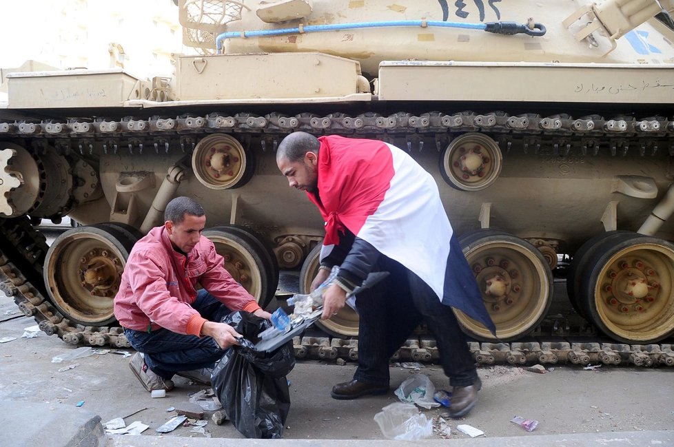 Egypťané bojují za svobodu