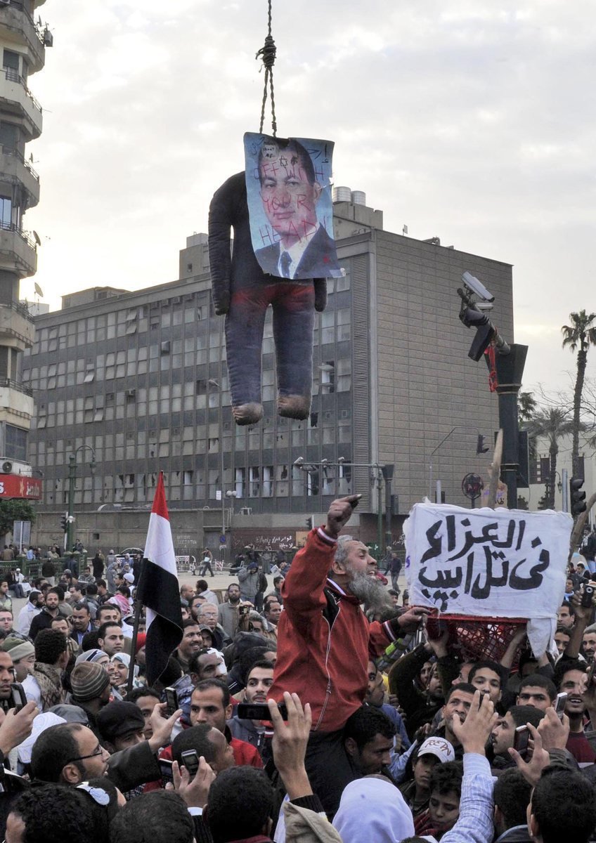 &#34;Mubarak musí odejít ze země,&#34; jsou přesvědčeni Egypťané