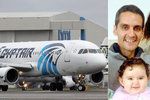 Britskému geologovi Richardovi Osmanovi se nedávno narodilo druhé dítě. Na palubě EgyptAir zřejmě našel smrt.