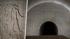 Unikátní objev Čechů v Egyptě: Našli bohatě zdobenou hrobku písaře! Zemřel mladý a ví se, čím trpěl