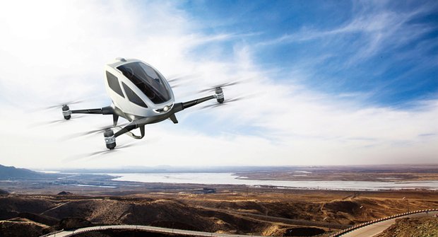 Osobní dron Ehang: První vzdušné taxi?