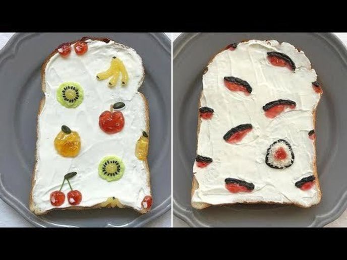 Své snídaňové toasty proměnila Japonka v umění. Své snídaňové toasty proměnila Japonka v umění.